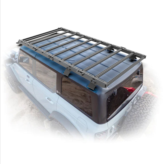 Ford Bronco 4-Door Roof Rack | Full-Size High-Strength Aluminum Cargo Rack | Fits 2021–2025 TKMAUTO