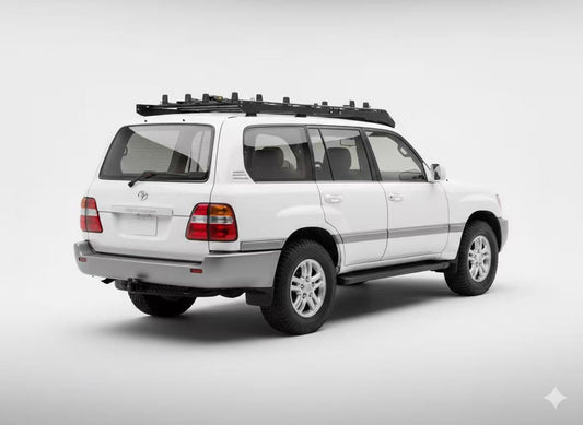 Toyota Land Cruiser 100 Roof Rack 1998-2007 | Full-Size Aluminum Modular Cargo System TKMAUTO