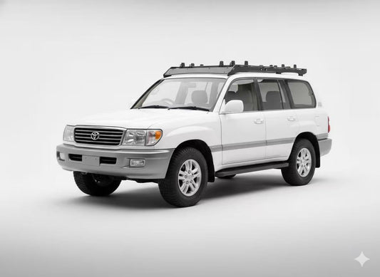 Toyota Land Cruiser 100 Roof Rack 1998-2007 | Full-Size Aluminum Modular Cargo System TKMAUTO