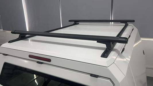 Truck Bed Cap Cross Bar — Aluminum, T-Slot Compatible, Universal Fit