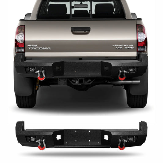 Tacoma Rear Bumper 2005-2015 Heavy Duty Steel Off-Road 2005-2015