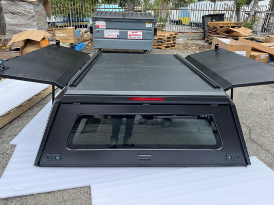 Aluminum Truck Bed Topper/Cap for 2019-2025 RAM1500 6.4ft Bed – Lightweight, Durable, and Rust-Resistant Aluminum Design