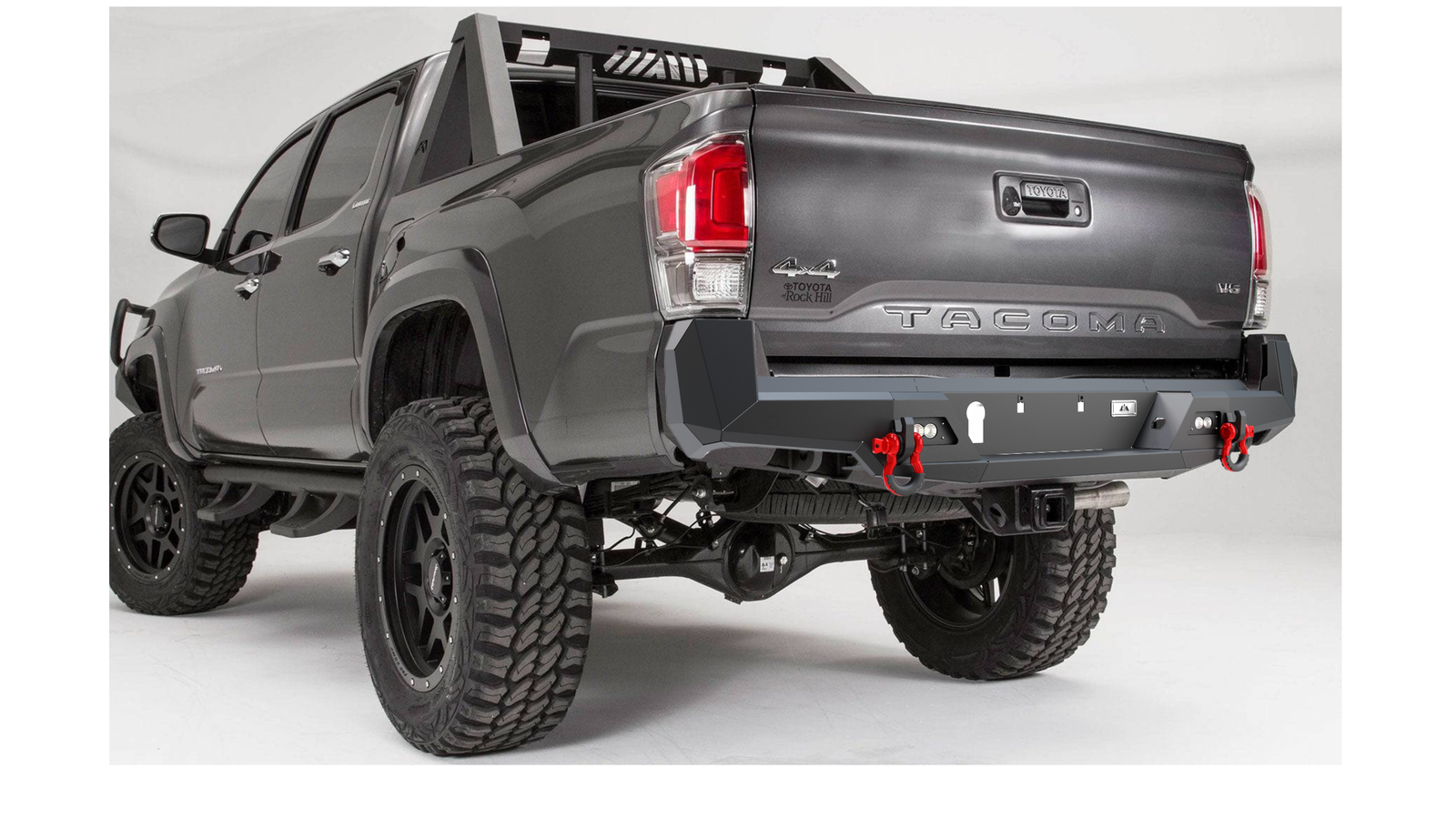 Black Rear Bumper for Tacoma 2016-2023 - TKMAUTO