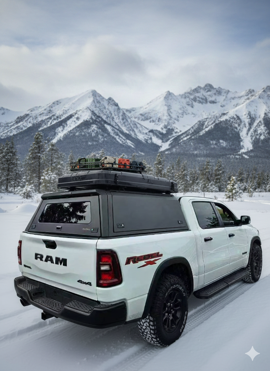 RAM 1500 Aluminum Truck Bed Cap (2019-2025, 6.4ft)