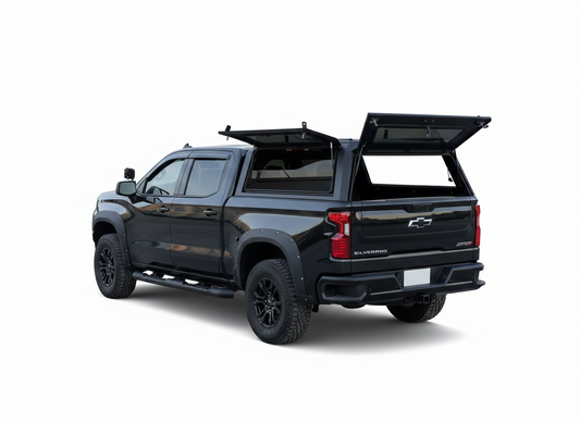 GMC Sierra & Silverado 1500 2019-2025 5.8ft | TKMAUTO Aluminum Truck Bed Cap TKMAUTO