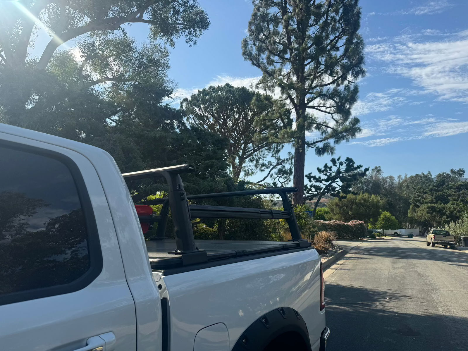 UBR-L006 Adjustable BlackTruck Bed Rack Cross Bar Fit Full-Size and Mid-Size Trucks - TKMAUTO