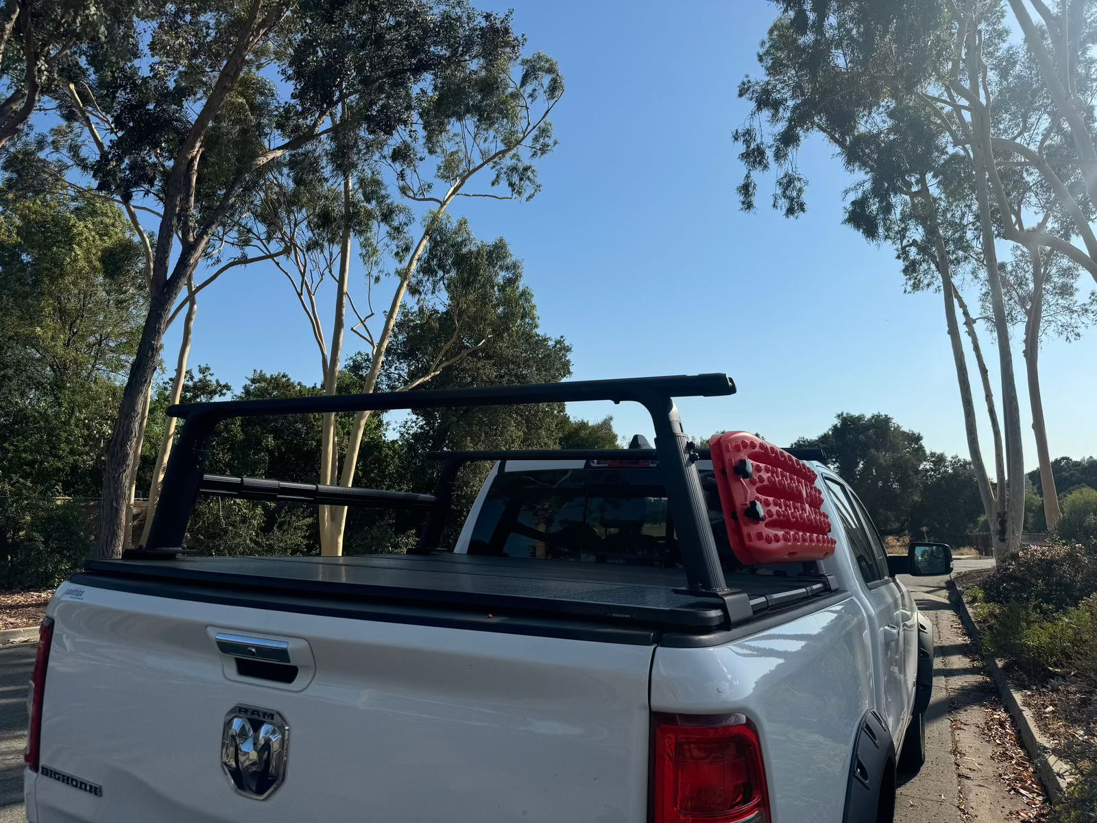 UBR-L006 Adjustable BlackTruck Bed Rack Cross Bar Fit Full-Size and Mid-Size Trucks - TKMAUTO