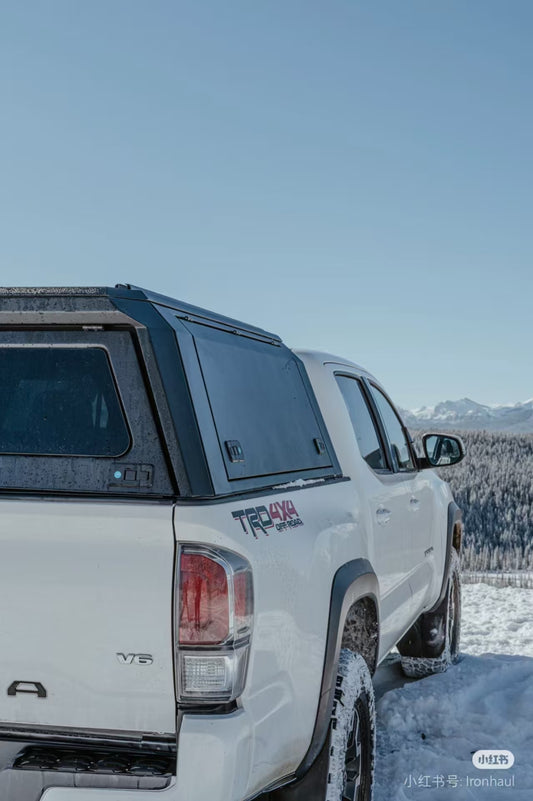 Aluminum Truck Bed Topper/Cap for 2024-2025 Tacoma 5ft Bed – Lightweight, Durable, and Rust-Resistant Aluminum Design