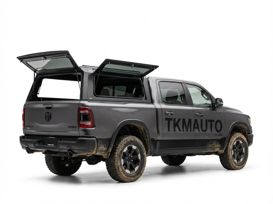RAM 1500 2019-2026 5.5ft | TKMAUTO Aluminum Truck Bed Cap Gullwing