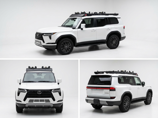 Lexus GX550 Roof Rack | Full-Size Aluminum Cargo Rack | Fits 2024–2025