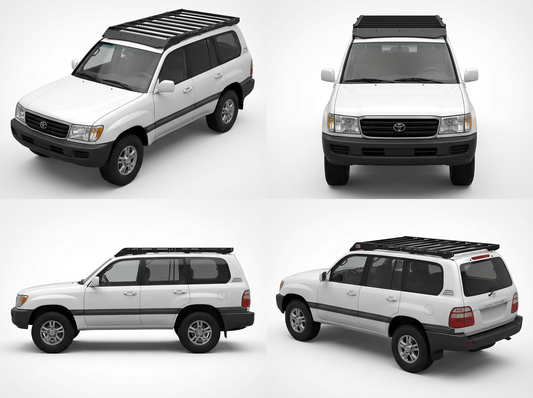 Toyota 4Runner Full Roof Rack | Full-Size Aluminum Cargo Rack | Fits 1995.5–2002