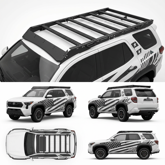 Toyota 4Runner Full-Size Roof Rack | Fits 2025+ | Lightweight Aluminum | Off-Road Ready