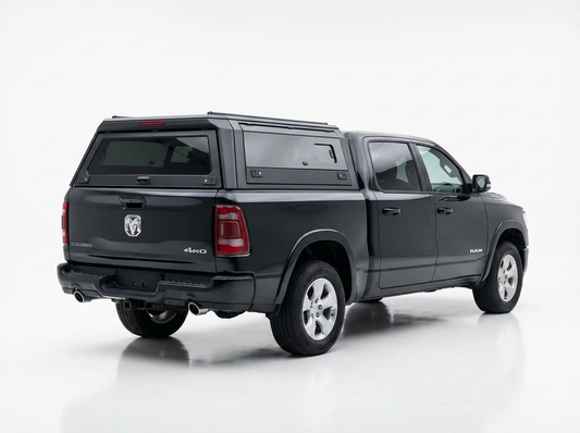 RAM 1500 2019-2025 5.5ft | TKMAUTO Aluminum Truck Bed Cap Side Windows