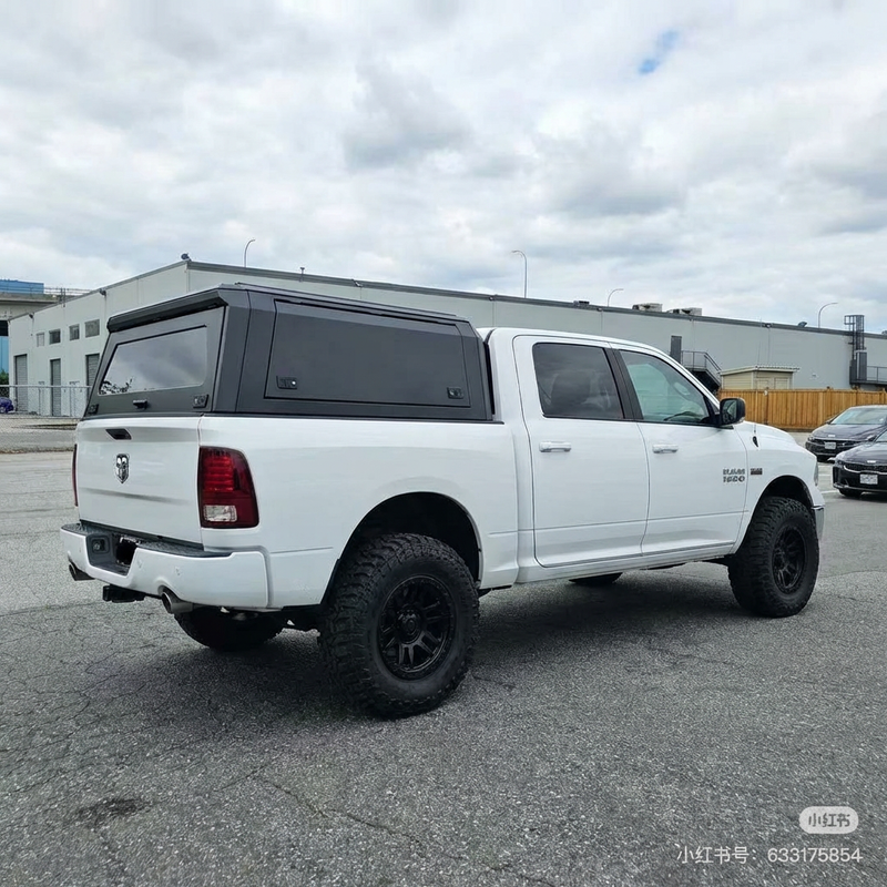 RAM 1500 2009-2018 5.5ft | TKMAUTO Aluminum Truck Bed Cap Gullwing