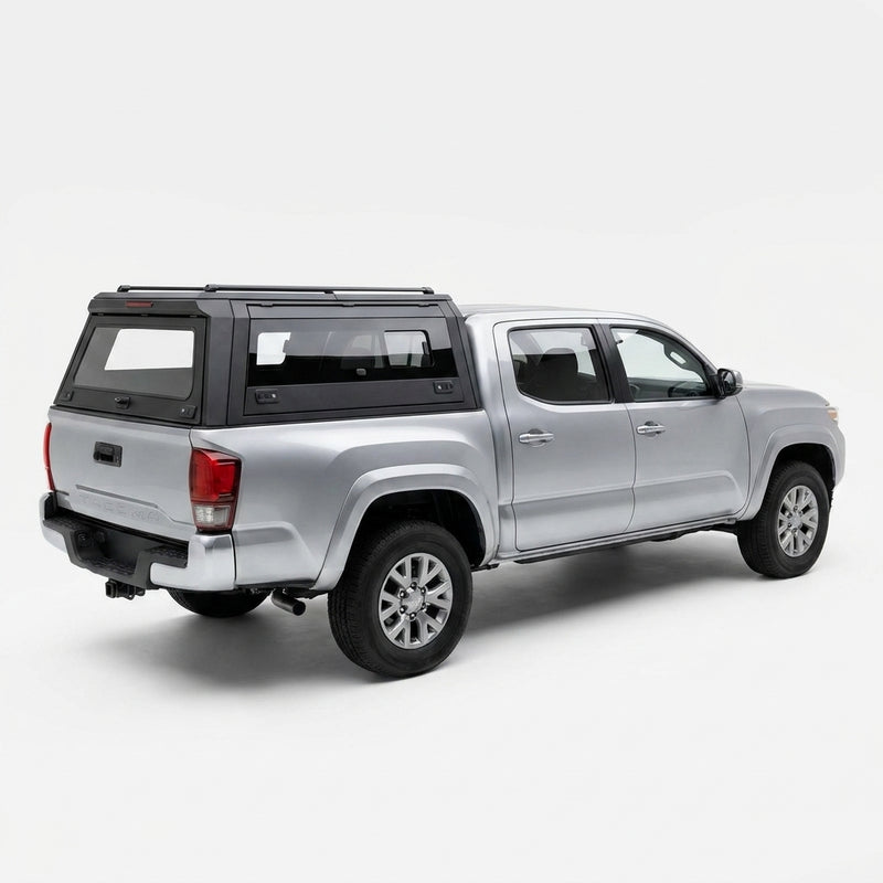 2016-23 Toyota Tacoma 6 ft Bed Aluminum Camper Shell with Sliding Windows | Truck Bed Cap & Bed Topper
