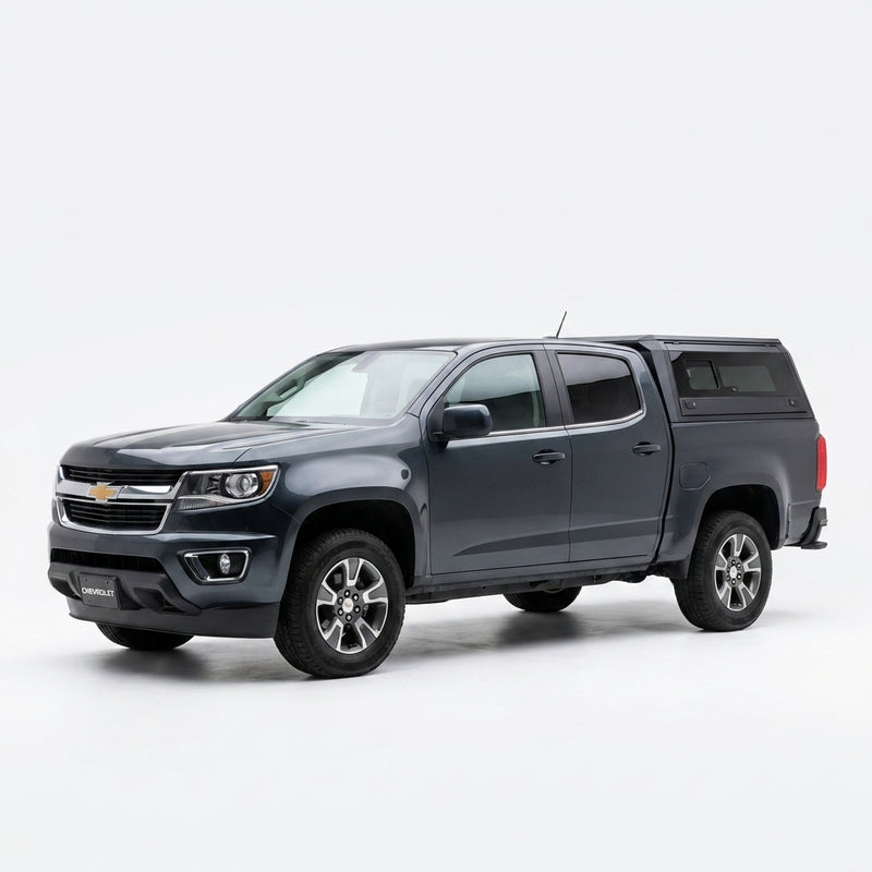 Chevrolet Colorado & GMC Canyon 2015-2026 5.0ft | TKMAUTO Aluminum Truck Bed Cap with Windows