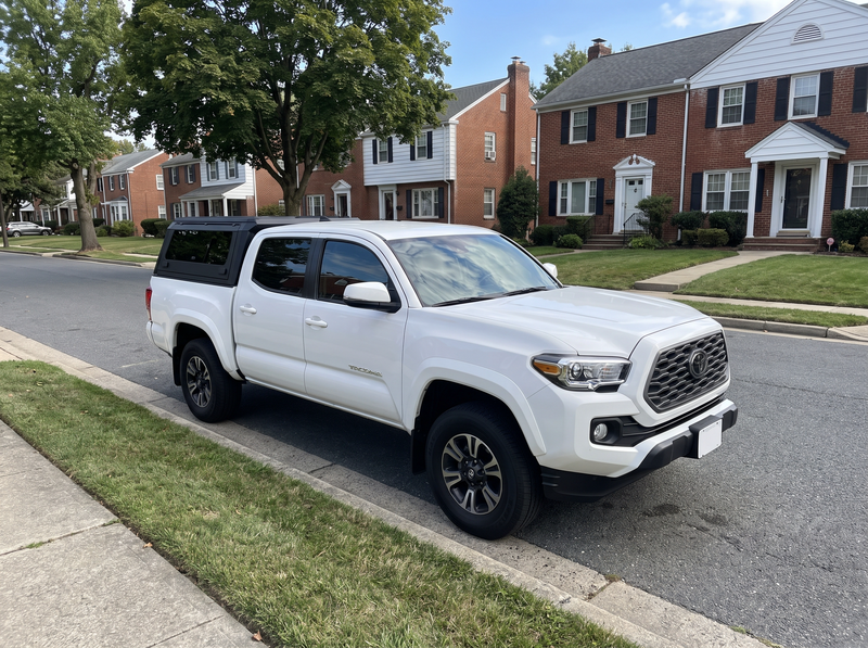 2016-23 Toyota Tacoma 6 ft Bed Aluminum Camper Shell with Sliding Windows | Truck Bed Cap & Bed Topper