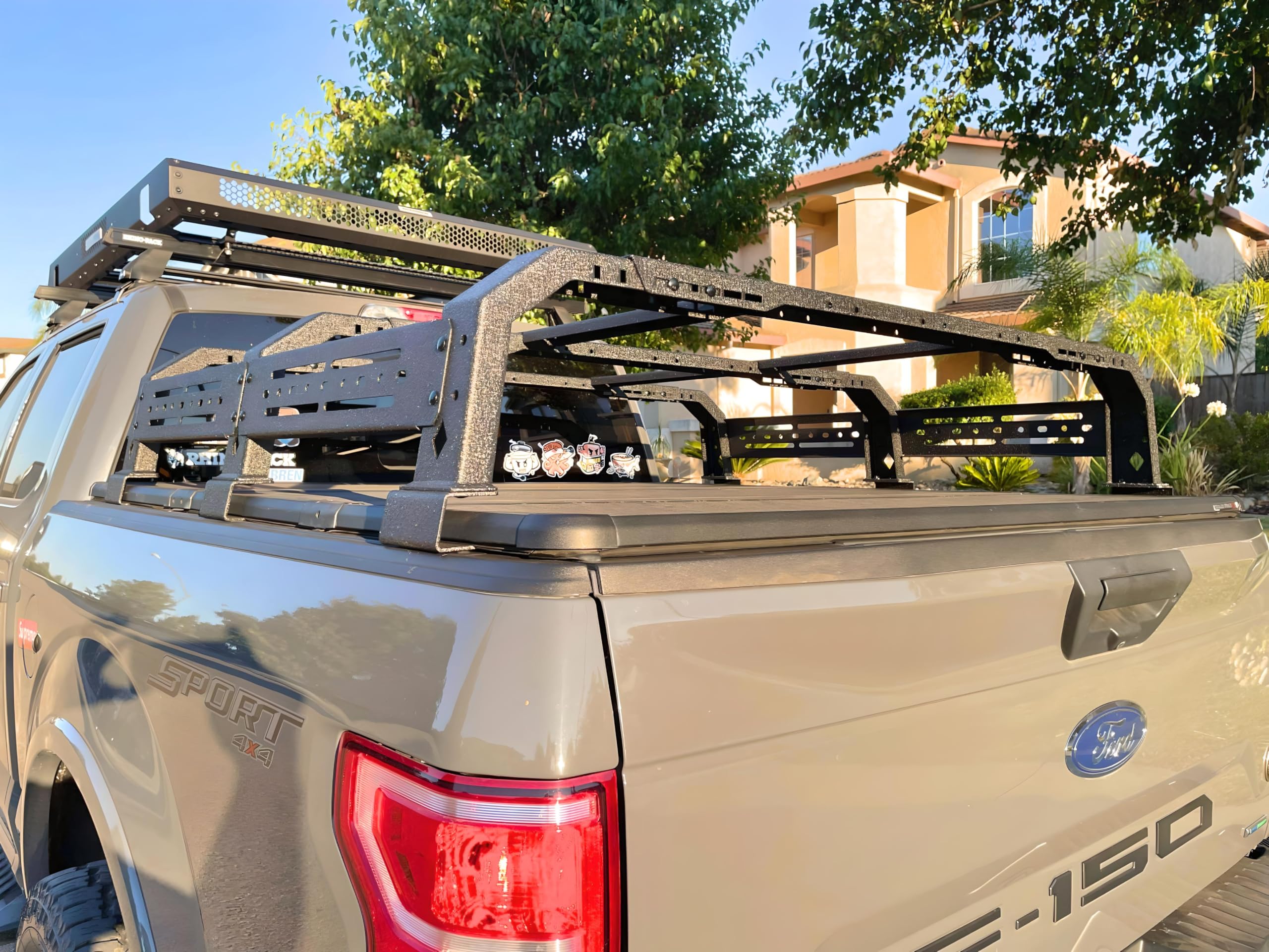 Adjustable Bed Rack Cargo Carrier Compatible with FULL SIZE MID SIZE TKMAUTO