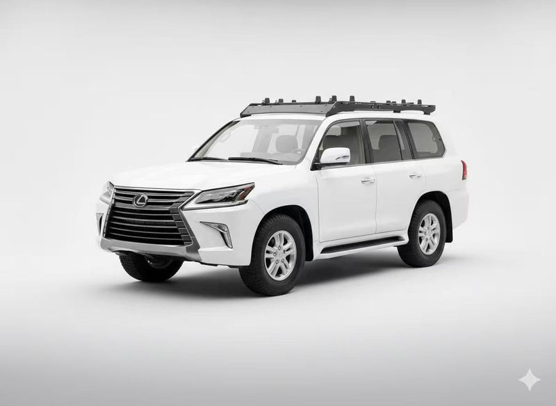 Lexus LX570 (2008-2021) Roof Rack Platform — Full Size Lightweight Aluminum