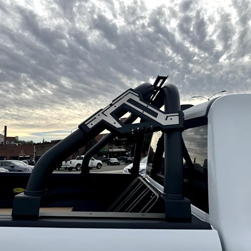 TKMAUTO Black SRBM013 Sport Bar Roll Bar Compatible with Tacoma/Ranger/Colorado/Canyon/JT Gladiator/Frontier