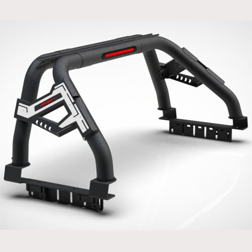 TKMAUTO Black SRBM013 Sport Bar Roll Bar Compatible with Tacoma/Ranger/Colorado/Canyon/JT Gladiator/Frontier