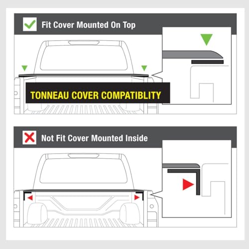 TKMAUTO Sport Bar Roll Bar Fit Toyota Tacoma, Ford Ranger, Chevy Colorado, GMC Canyon, and Nissan Frontier (Black Steel)