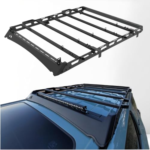 TKMAUTO Black Roof Rack Cargo Storage Compatible with 2010-2023 Toyota 4Runner (Medium Size)