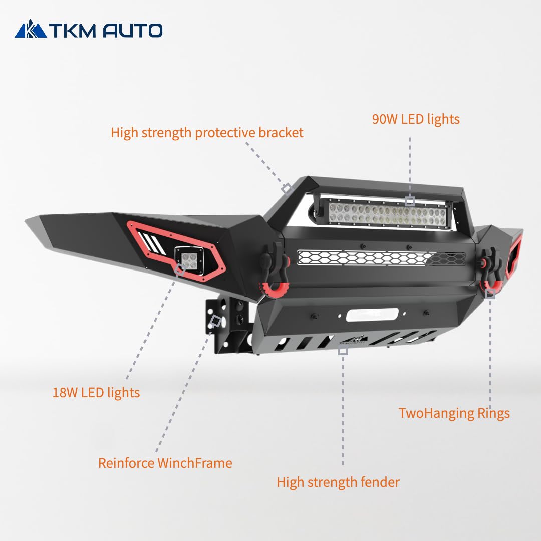 Tacoma 05-15 front and rear bumper (Front bumper)