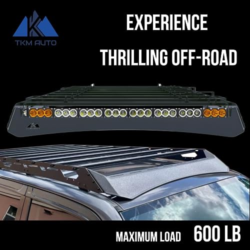 TKMAUTO Black Roof Rack Cargo Storage Compatible with 2010-2023 4Runner (Full Size)