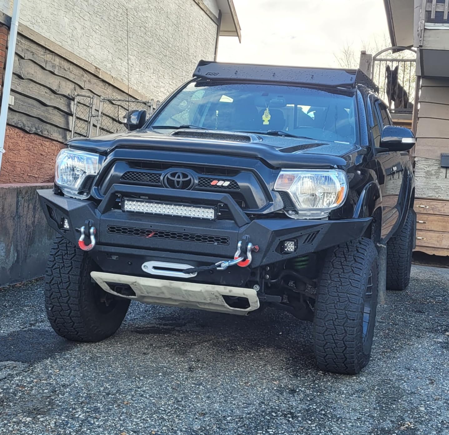 Tacoma 05-15 front and rear bumper (Front bumper)