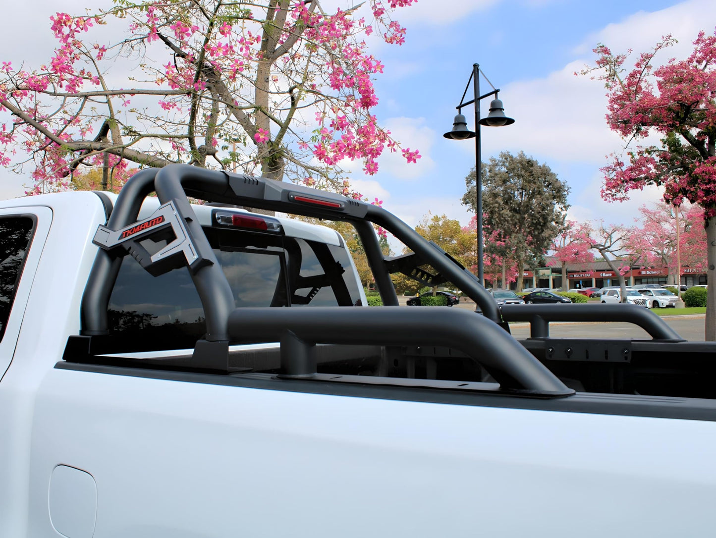 TKMAUTO Black SRB005 Sport Bar Roll Bar with Side Rails Compatible with Tacoma/Ranger/Colorado/Canyon/Frontier/Jeep Gladiator