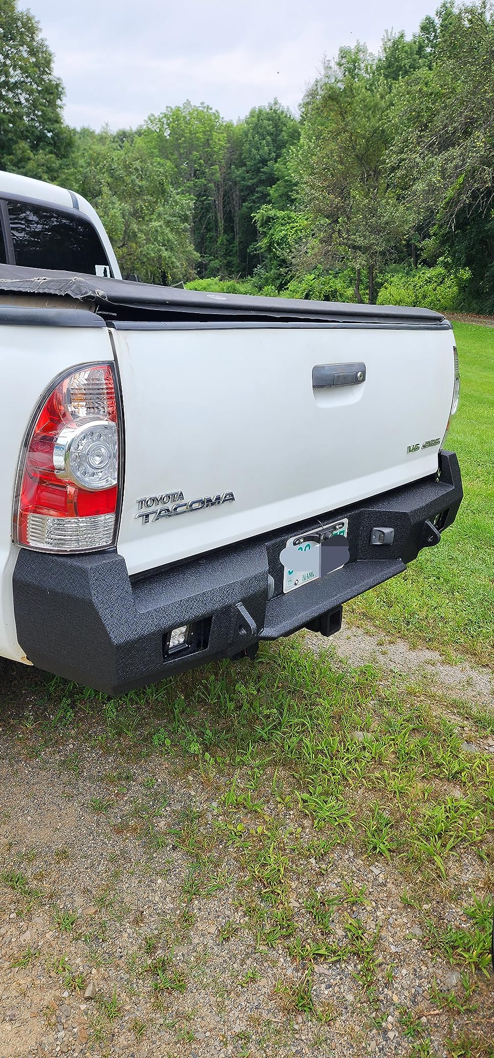 Tacoma 05-15 front and rear bumper (Rear bumper)