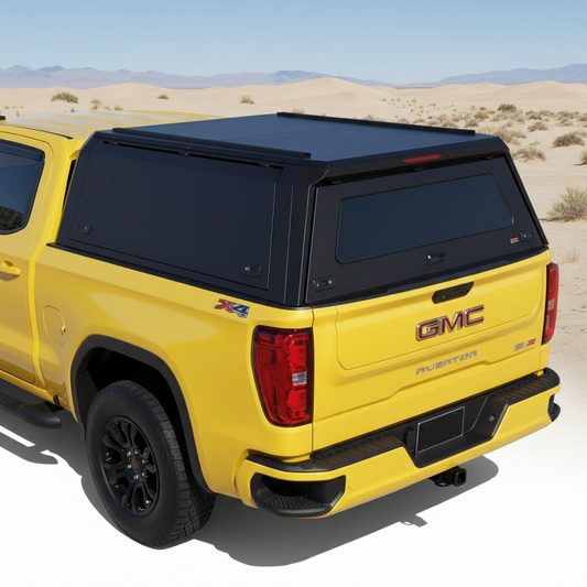 Aluminum Truck Bed Cap for 2019–2025 GMC Sierra 1500 6.5 ft Bed, Lightweight All-Aluminum, Rust-Resistant Design