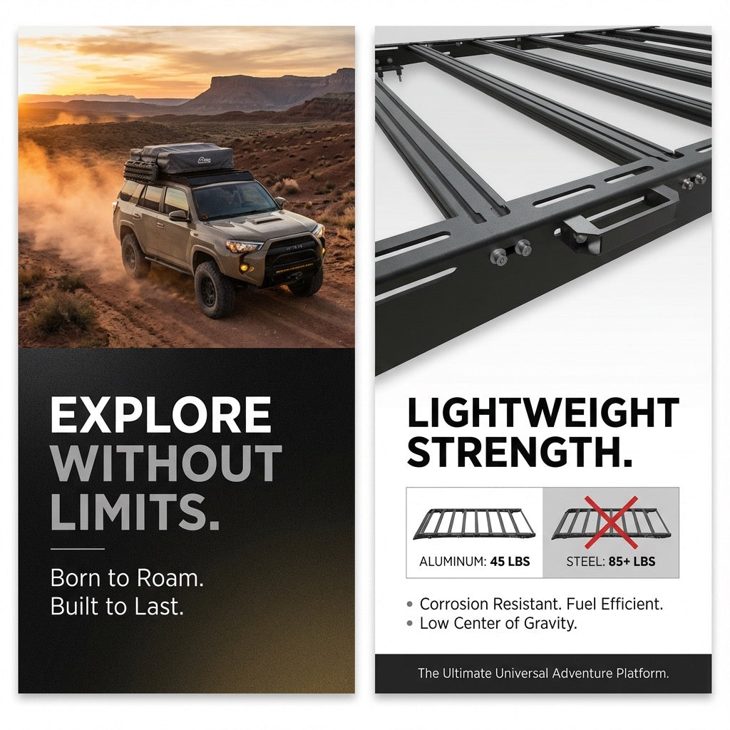 Toyota Land Cruiser 250 Roof Rack Platform (2024-2025