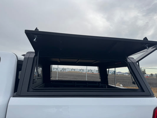 Aluminum Truck Bed Topper/Cap for 2019-2025 Silverado 1500 6.5 Bed – Lightweight, Durable, and Rust-Resistant Aluminum Design
