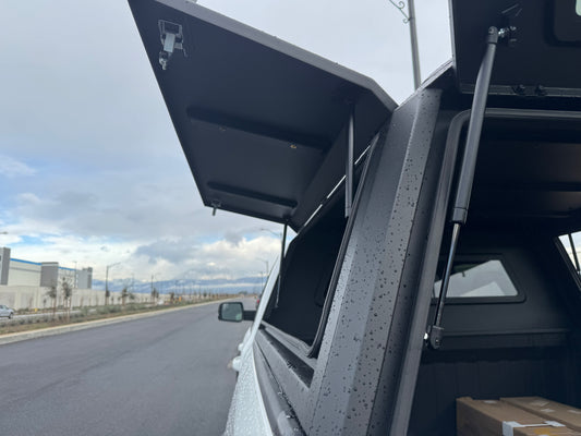 Aluminum Truck Bed Topper/Cap for 2019-2025 GMC Sierra 1500 5.8ft 5.5ft Bed – Lightweight, Durable, and Rust-Resistant Aluminum Design