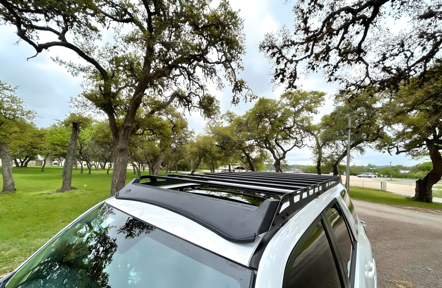 TKMAUTO Black Roof Rack Cargo Storage Compatible with 2010-2023 4Runner (Full Size)