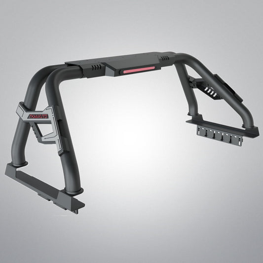 TKMAUTO SRB005 Sport Bar Roll Bar Compatible with Full-Size Trucks F Series 150/250/350 | Silverado Sierra 1500 2500 3500HD | Ram 1500 2500 3500 | Tundra | Titan (Carbon Steel)