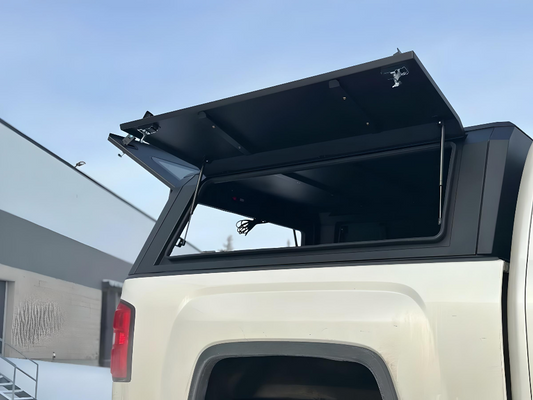 Aluminum Truck Bed Topper/Cap for 2019-2025 Silverado 1500 6.5 Bed – Lightweight, Durable, and Rust-Resistant Aluminum Design