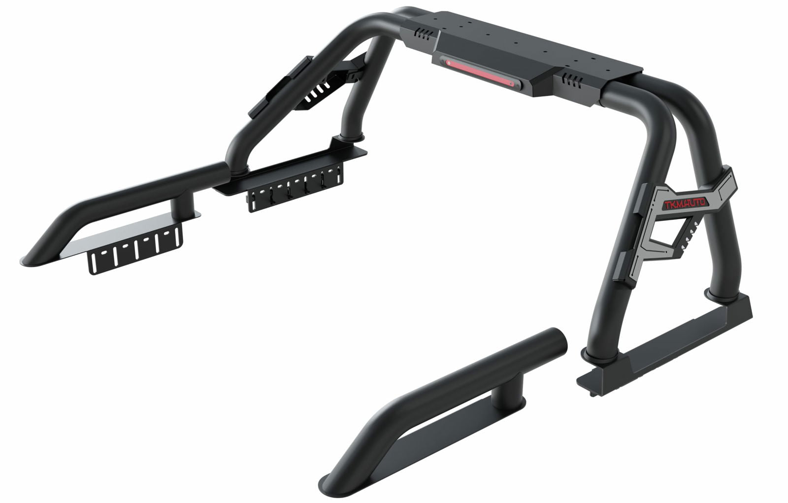 TKMAUTO Black SRB005 Sport Bar Roll Bar with Side Rails Compatible with Tacoma/Ranger/Colorado/Canyon/Frontier/Jeep Gladiator - TKMAUTO