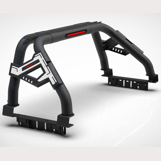 TKMAUTO Black SRBM013 Sport Bar Roll Bar Compatible with Tacoma/Ranger/Colorado/Canyon/JT Gladiator/Frontier - TKMAUTO