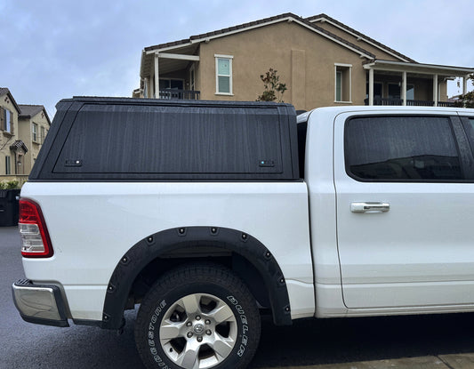 RAM 1500 Truck Bed Cap 2009-2018 6.4ft | TKMAUTO Premium Aluminum Camper Shell