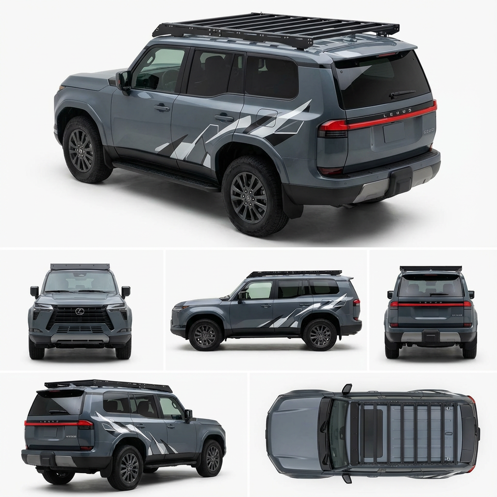 Lexus GX550 Roof Rack (2024-25) | TKMAUTO Lexus GX550 Roof Rack (2024-25) | TKMAUTO