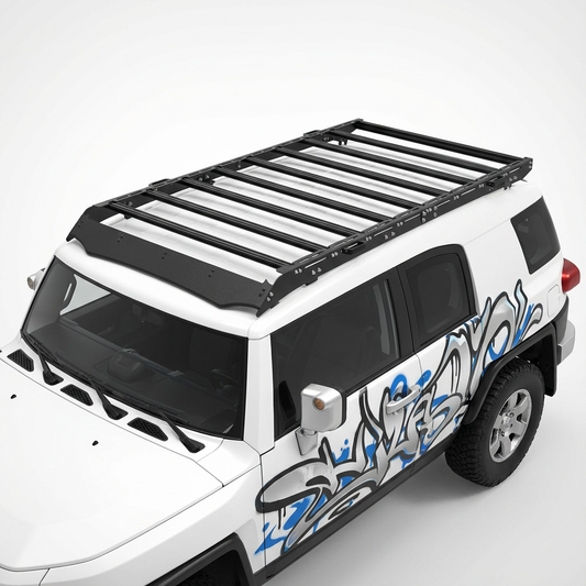Heavy-Duty Aluminum Roof Rack for Toyota FJ Cruiser (2007–2016) Full Modular Cargo System | 1000lb Static Load | 40" LED Light Bar Ready
