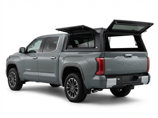 Aluminum Truck Bed Cap for Toyota Tundra (2015-2026) 5.5ft Bed | Tkmato Heavy-Duty