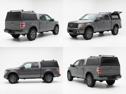 Ford F150 2004-2014 5.5ft | TKMAUTO Aluminum Truck Bed Cap