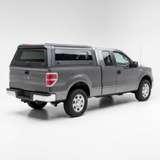 Ford F-150 2004-2014 Aluminum Truck Bed Cap with Windows 6.5ft | TKMAUTO