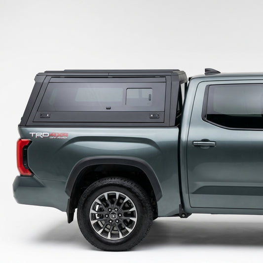 Toyota Tundra Truck Bed Cap with Side Windows 2022-2026 6.5ft | TKMAUTO