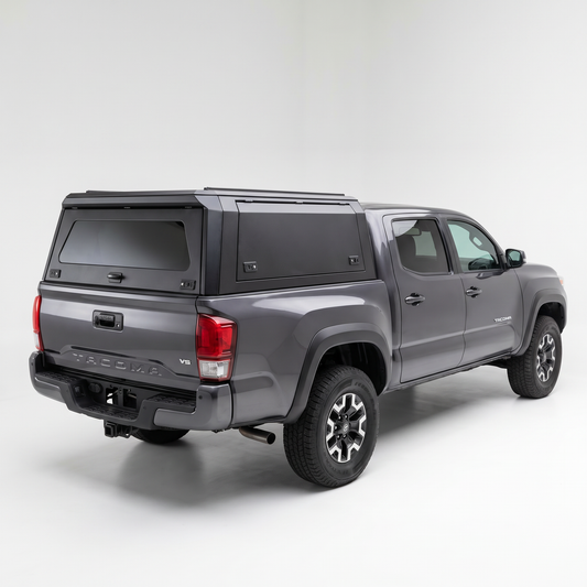 2016-23 Toyota Tacoma 6 ft Bed Aluminum Camper Shell | Truck Bed Cap & Bed Topper