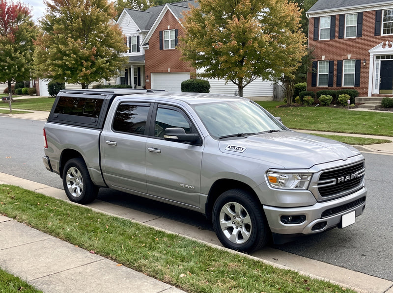 2019-25 Ram 1500 6'4" Bed Aluminum Camper Shell with Sliding Windows | Truck Bed Cap & Bed Topper